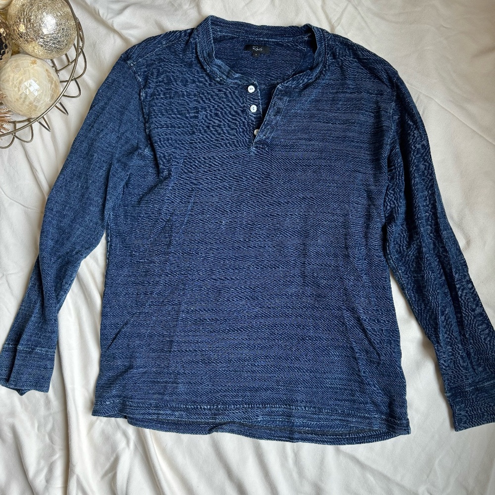 Rails Men's Long Sleeve Shirt SIZE L